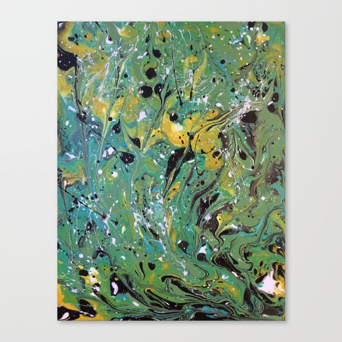 Original Acrylic Painting Poured Painting Abstract Acrylic