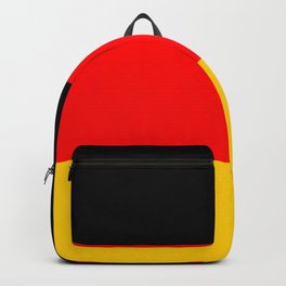 Black Red and Yellow German Flag Backpack | Tricolor, Threecolorflag, Red, Yellow, Germanyflag, Germany, Stripedgermanflag, German, Red Gold Black, Black 