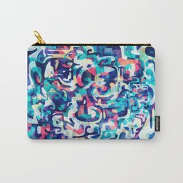 I love everything about you Carry-All Pouch | Vectorpainting, Geometricart, Aesthetic, Calm, Vectorart, Colorful, Expansion, Geometry, Simple, Meditation 