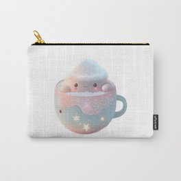 Cute Hot Cocoa Xmas Pastel Stars Carry-All Pouch | Artistic, Graphicdesign, Party, Festive, Cozy, Pastelstars, Hotcocoa, Warm, Christmas, Xmas 