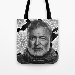 Ernest Hemingway Tote Bag