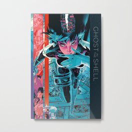 The Ghost In The Shell Metal Print | Borderlands, Cyborg, Ghost In The Shell, Bioshock, Titanfall, Metalgearsolid, Deathstranding, Anime, Kusanagi, Movies & TV 