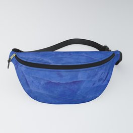 Dark Classic Blue Ombre Burnished Stucco - Faux Finishes - Venetian Plaster - Corbin Henry Fanny Pack