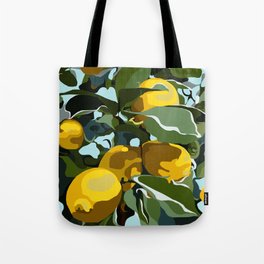 Lemon Branch Tote Bag