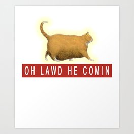 Cat Meme Art Prints For Any Decor Style Society6