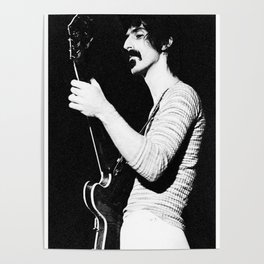 Frank Zappa Amsterdam Poster