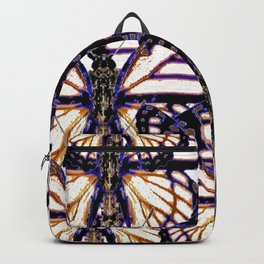 B&W  CONTEMPORARY MONARCH BUTTERFLY ABSTRACT Backpack | Butterflyart, Colored Pencil, Digital, Home, Abstractart, Blackart, Officeart, Butterflies, Butterflydecor, Acrylic 