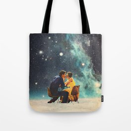 I'll Take you to the Stars for a second Date Tote Bag