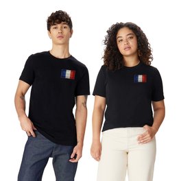 Flag of France, Bright retro style T Shirt