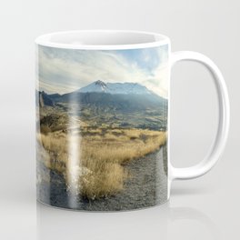 Mt St Helens Coffee Mug | Autumn, Wilderness, Nature, Sthelens, Mountains, Landscape, Eruption, Panorama, Lake, Pnw 