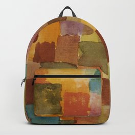 Paul Klee "Untitled 1914a" Backpack | Paulklee, Geometrucal, Expressionism, Artmasters, Arthistory, Masters, Klee, Abstract, Untitled, Germanart 