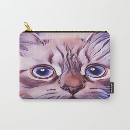 Birman The Blue Eyed Cat Carry-All Pouch