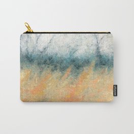 The Day's Deal With The Coming Night Carry-All Pouch | Painting, Landscape, Abstract 