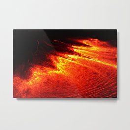 Pele's Glow Metal Print | Volcano, Texture, Hawaiiart, Fire, Eruption, Moltenlava, Digital, Bigislandhawaii, Lavaart, Color 