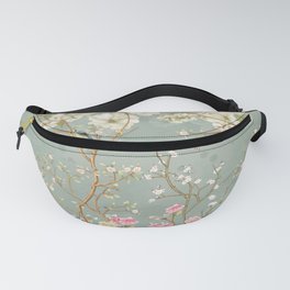 Romantic Chinoiserie Pearl Garden Fanny Pack
