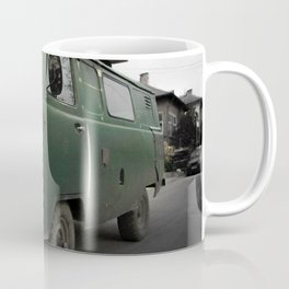 Retro car Coffee Mug | Vehicle, Car, 452, Oldcar, Viktorionitov, Retro, Green, Bulgaria, Viknitov, Old 