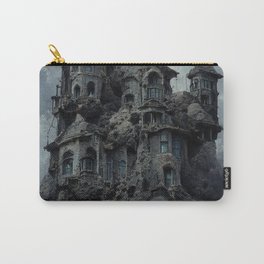 gothic castle Carry-All Pouch | Stencil, Digital, Street Art, Vintage, Comic, Drawing, Vector, Pattern, Cartoon, Neuralnetwork 