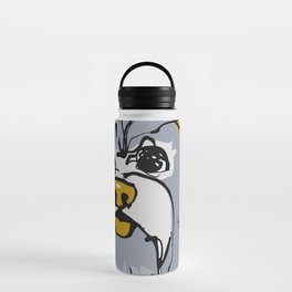 Lulz - gray/yellow Water Bottle