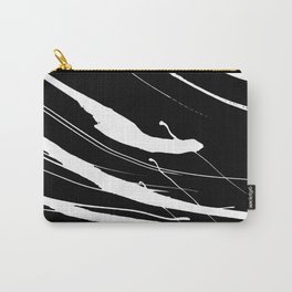 Abstract Swatches // White Carry-All Pouch | Brush Strokes, Rosewall Prints, Graphic Design, Modern, Graphic, Wanderlust, Ink, Paint, Abstract, Contemporary 