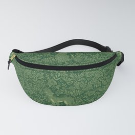 Spring Cheetah Pattern - Forest Green Fanny Pack