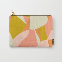 veda Carry-All Pouch | Bedroom, Maximalism, Orange, Mod, Warm, Drawing, Minimal, Mid Century, California, Retro 