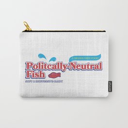 Politically Neutral Fish Carry-All Pouch | Switzerland, Fishing, Funny, Parody, Fish, Uspolitics, Sweden, Fishingline, Agnostic, Politics 
