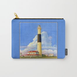 Absecon Lighthouse Carry-All Pouch | Lighthouse, Eastcoast, Coastguard, Nautical, Southjersey, Vacation, Boardwalk, Historic, Watercolor, Building 