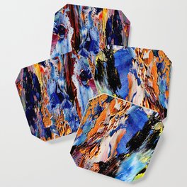 Abstract art. 2040 02 wW . Ethnic trending decor Coaster