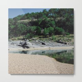Hill Country 912 Metal Print | Tree, Color, Digital, Hillcountry, Austin, Texas, Photo, Water 