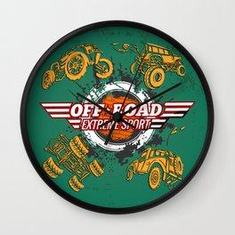 Offroad Extreme Sport Wall Clock