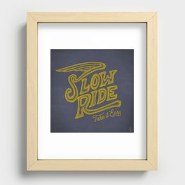 Slow Ride Recessed Framed Print