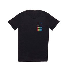 Spectroanalysis T Shirt | Red, Light, Rainbow, Eye, Astronomy, Color, Green, Abstract, Universe, Yellow 
