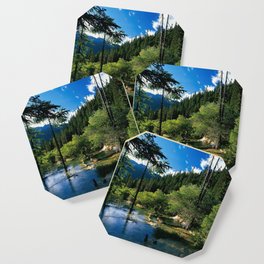 Mountain Forest Lake Coaster