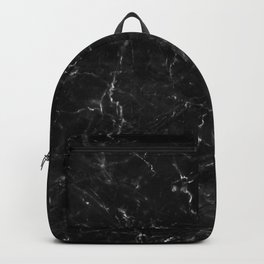 Black Marble Backpack | Acrylic, Nature, Vector, Blackandwhite, Ink, Graphicdesign, Tumblr, Cute, Blackmarble, Trendy 