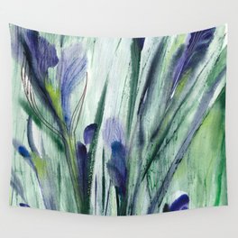 Irises #2 Wall Tapestry