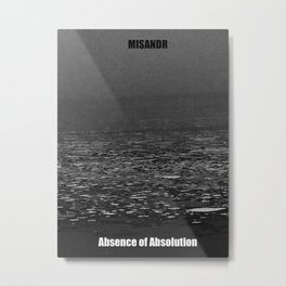 Absence of Absolution Metal Print | Post Industrialrecycledresin, Industrial, Noise, Graphicdesign, Static, Drone, Misandrcult 