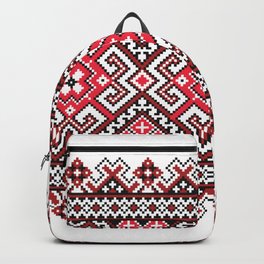 Ukrainian embroidered (4) Backpack | Ink Pen, Colored Pencil, Traditional, Ukrainian, Digital, Drawing, Embroidered, Ukrain 