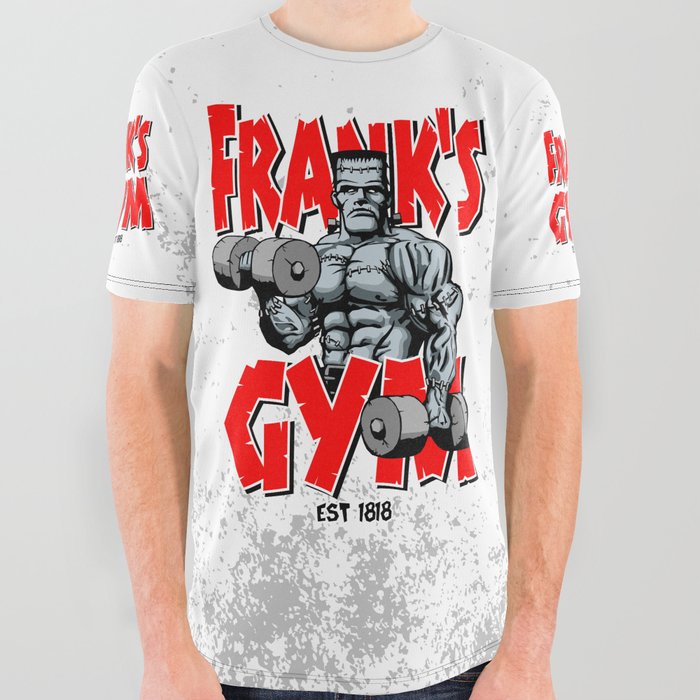 Frank's Gym All Over Graphic Tee by GrandeDuc | Society6