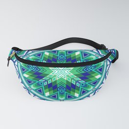 Sacred Places Green Fanny Pack