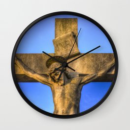 Jesus Statue Wall Clock