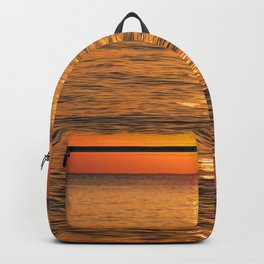Nice Sunset Backpack | Landscape, View, Sight, Spectacle, Photo, Sunset, Scene, Sunrise, Beach, Sky 