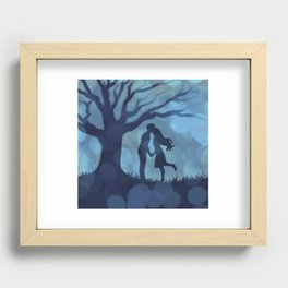 Kiss Recessed Framed Print