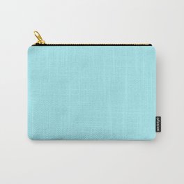 Aqua light Solid Carry-All Pouch | Tealsolid, Lightbluesolid, Neon, Pastelaqua, Graphicdesign, Pastel, Light, Solid, Summer, Pastelteal 