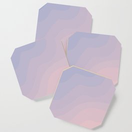 Rose quartz & Serenity Coaster