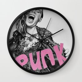 Punk Wall Clock | Movies & TV, Music, Curated, Painting, People 
