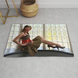 Zombie Pin Up Rug | People, Scary, Love, Funny 