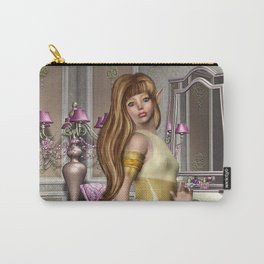 THE ELF'S VANITY ROOM Carry-All Pouch | Artforgirls, Elves, Fairytaledesigns, Pretty, Vanityroom, Girly, Fairytaleart, Room, Enchanting, Theelfsvanityroom 