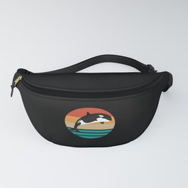 Orca Drawing Fanny Pack