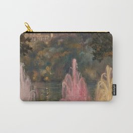 Fountain at Pernes-Les-Eaux, Provence, France by Laura Sylvia Gosse Carry-All Pouch | Garden, Provence, Marseilles, Temple, Paris, Lyon, Frenchriviera, Avignon, Southoffrance, Painting 