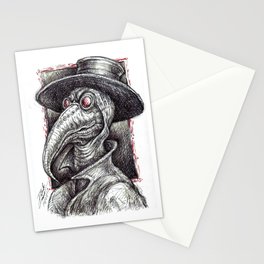 Plague Doctor Stationery Cards